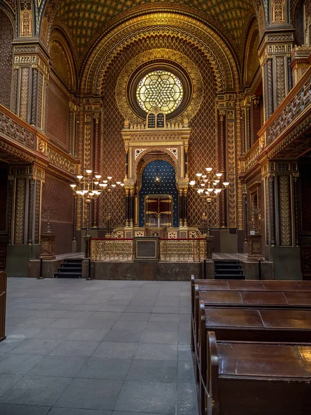 Іспанська синагога в Празі — стокове фото
