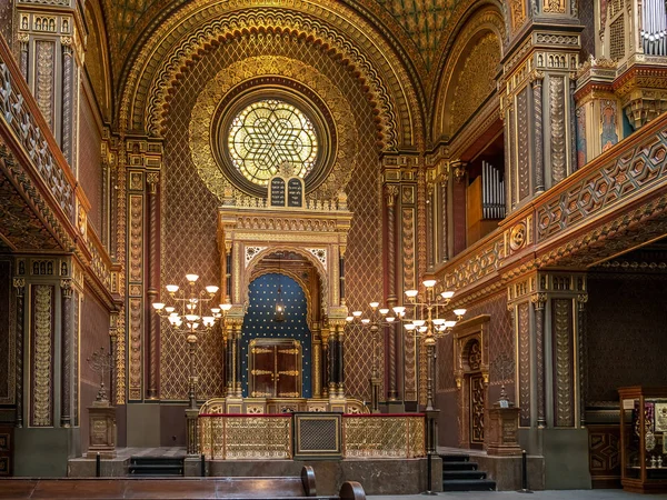 Prag'da İspanyol Sinagogu — Stok fotoğraf