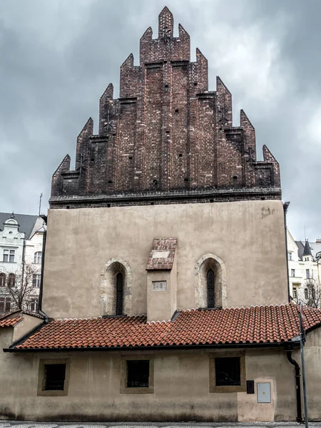 Synagoga Staronowa w Pradze — Zdjęcie stockowe