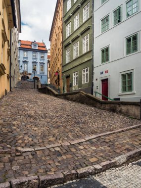 Prague Castle bölgesinde geçiş