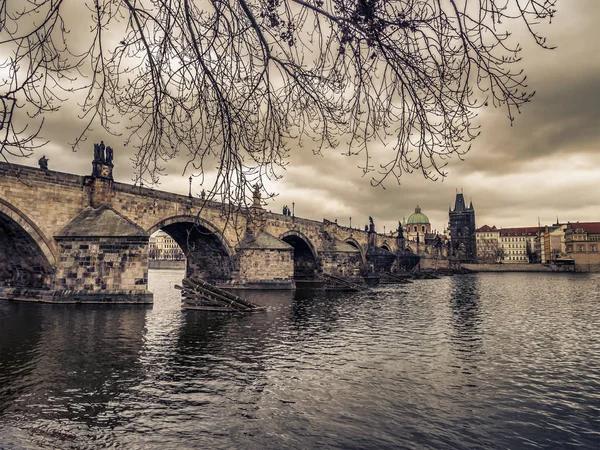 プラハのチャールズ橋 — ストック写真