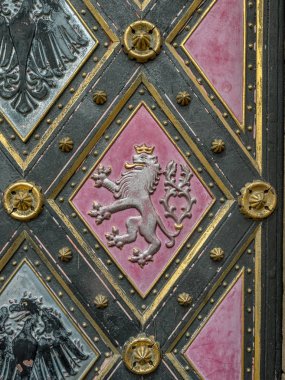 Kapı Aziz Peter ve Paul Katedrali Vysehrad, Prague