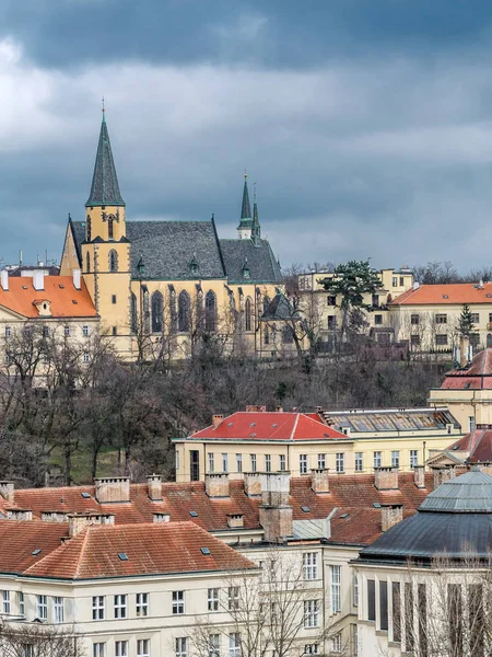 Igreja de São Apolinário em Praga — Fotografia de Stock