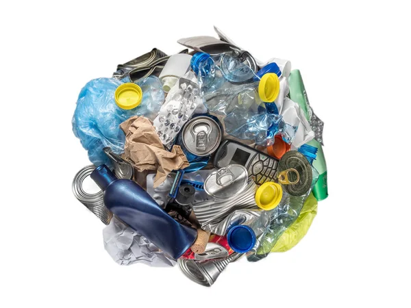 Une sphère de recyclage — Photo