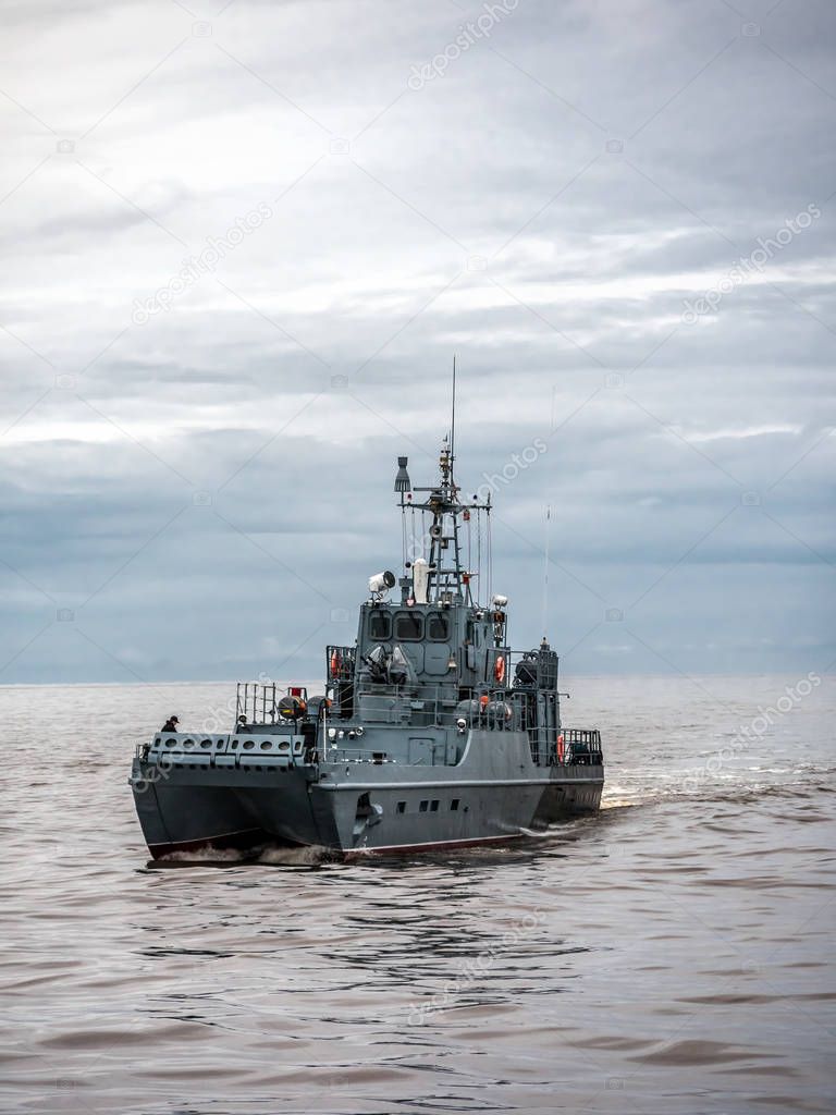 Polish Navy patrol ship
