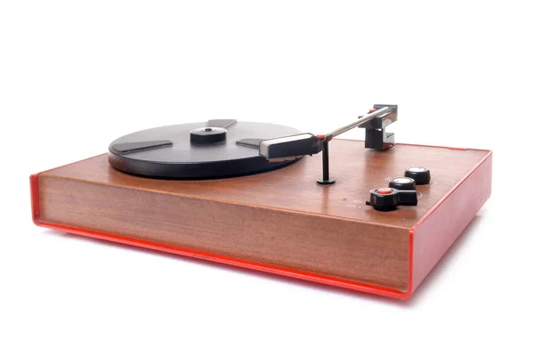 Old record player — Stock Photo, Image