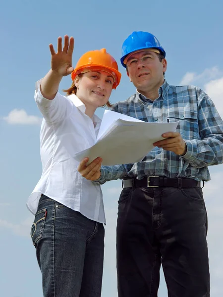 Visão futura da casa — Fotografia de Stock