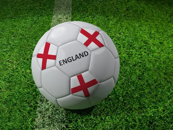 イングランド サッカー ボール — ストック写真