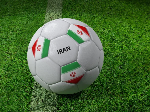 Balle de football Iran — Photo