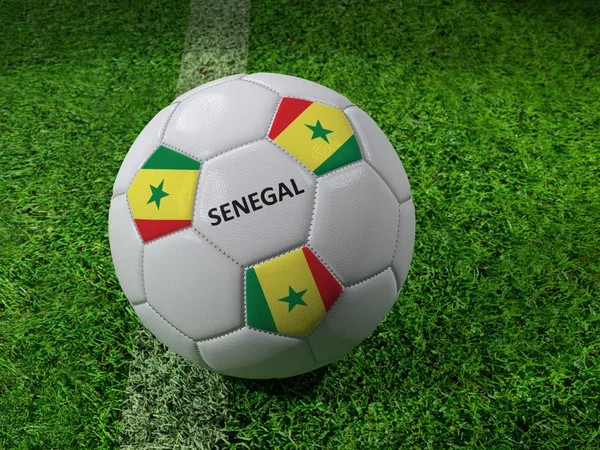 Sénégal ballon de football — Photo