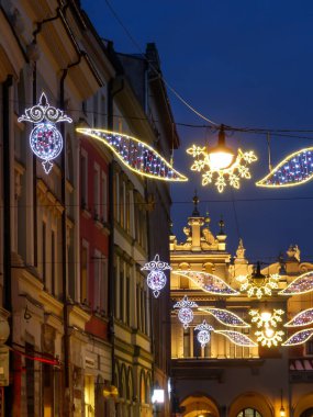 sokak Noel aydınlatma