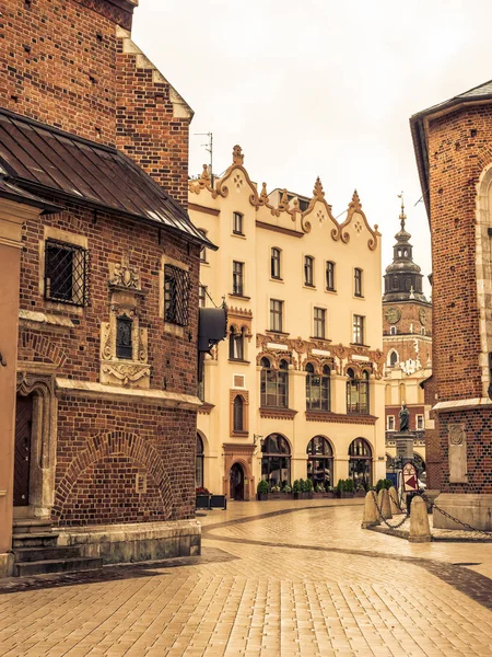 Plaza Mariacki en Cracovia —  Fotos de Stock