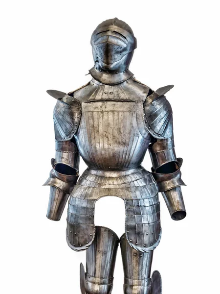 Средневековые рыцарские доспехи — стоковое фото
