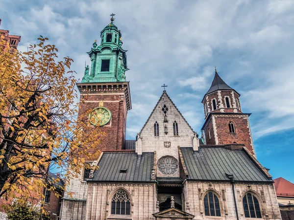Wawel katedralen, krakow, Polen — Stockfoto