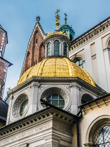 Sigismunds kapell Wawel Cathedral, Krakow, Polen — Stockfoto