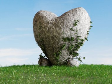 Tepede sallanan kalp