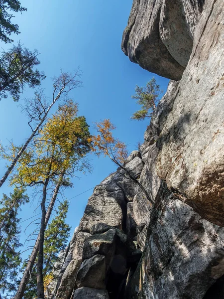 Formación Única Rocas Arenosas Dentro Del Parque Nacional Errant Rocks —  Fotos de Stock