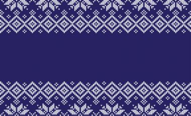 Kış şenlikli Noel örgü örgüsü yün örgü