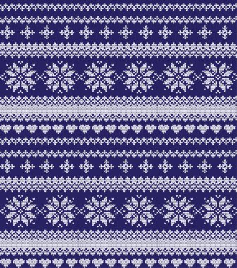 Kış şenlikli Noel örgü örgüsü yün örgü