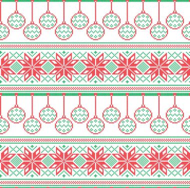 Kış şenlikli Noel örgü örgüsü yün örgü