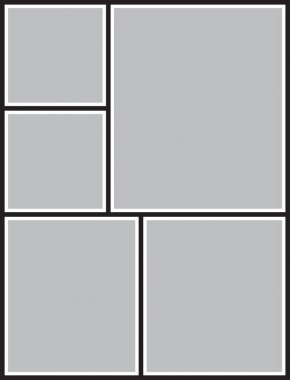 Fotoğraf ve resimler için vektör çerçevesi, fotoğraf kolajı, fotoğraf bulmacası