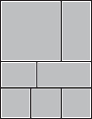 Fotoğraf ve resimler için vektör çerçevesi, fotoğraf kolajı, fotoğraf bulmacası