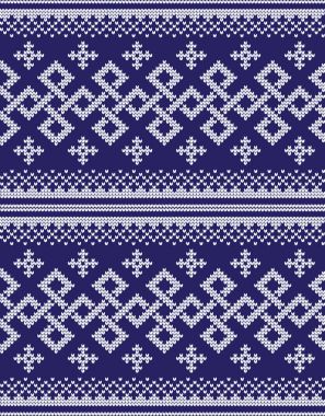 Kış şenlikli Noel örgü örgüsü yün örgü