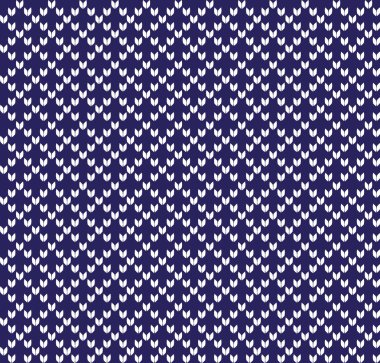 Yılbaşı yeni yıl kış seamless şenlikli Norveç yün örgü modeli