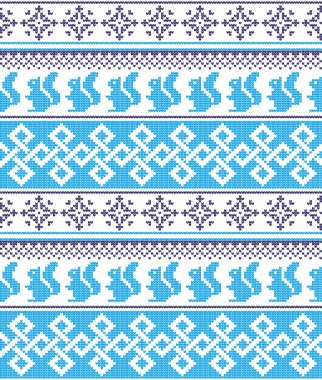 Kış şenlikli Noel örgü örgüsü yün örgü