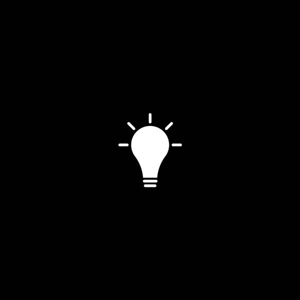 Vector flat icon lamp — Stock Vector