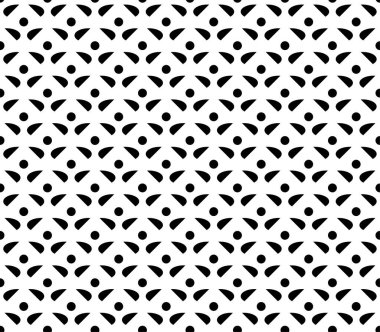 siyah ve beyaz geometrik desen