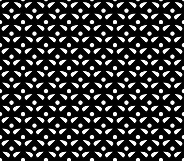 siyah ve beyaz geometrik desen