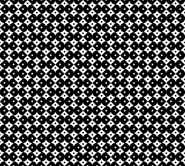 Черно-белый геометрический узор — стоковый вектор