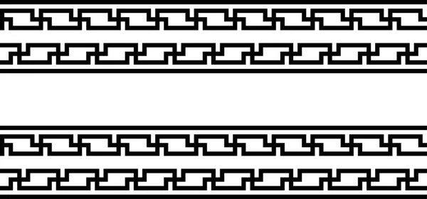 Problemfri græsk Ornament – Stock-vektor