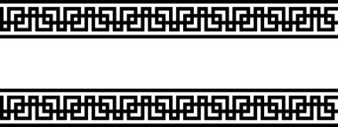 Sorunsuz Yunan süsleme