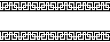 Sorunsuz Yunan süsleme