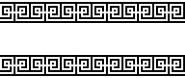 Sorunsuz Yunan süsleme