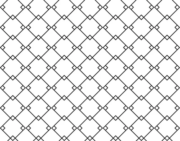 Abstract geometric pattern background with hexagonal and triangular texture. Black and white seamless grid lines. — Stock Vector