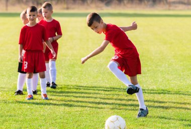 Çocuk futbol takımı 