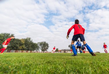 kaleci çocuklar futbol 