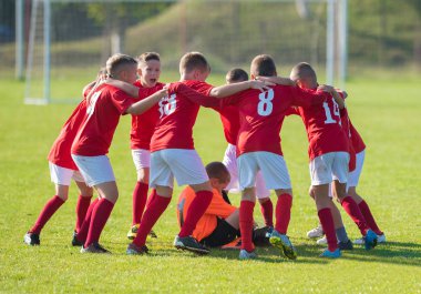 arkadaşlarının yanına çocuklar futbol takımı