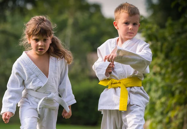 Karate kampsport — Stockfoto