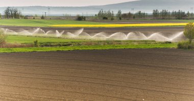 soya fasulyesi bir ürün sulama sulama sistemi