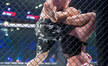  MMA boksörler fighters mücadele halka o kurallar olmadan kavgalarına