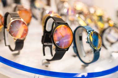 Lüks saat dükkanı.