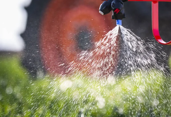 Boquilla Los Aspersores Del Tractor Pulverizada —  Fotos de Stock