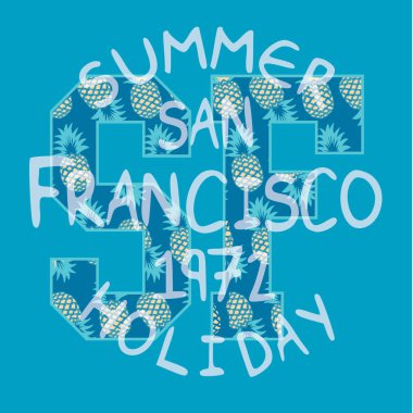 Ananas yaz tipografi