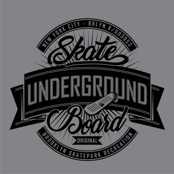 Tipografi, t-shirt grafik paten kurulu