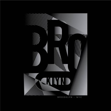Brooklyn tipografi, t-shirt grafiği