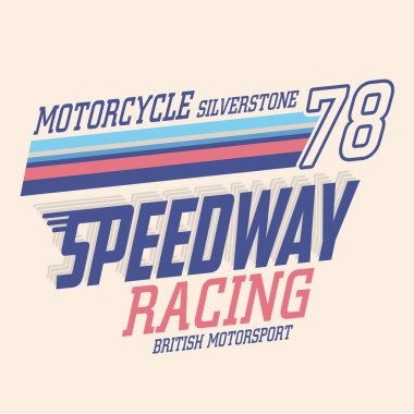 Tipografi, t-shirt grafik yarış motosiklet